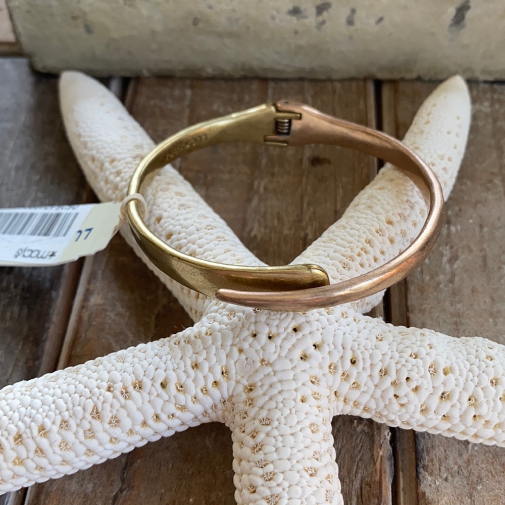 Two-tone Lucky Brand bracelet